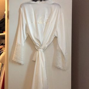 Bride robe